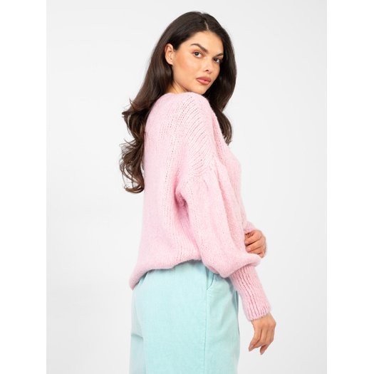 Sweter-MI-SW-0302.18-jasny r&oacute;żowy 4