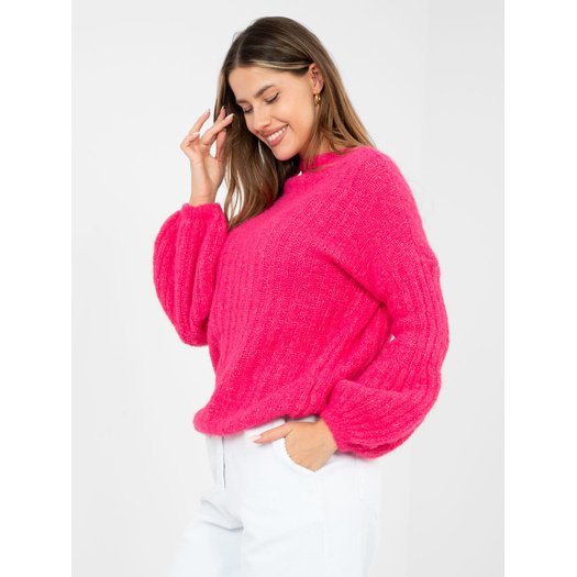 Sweter-MI-SW-9642.01-fuksjowy