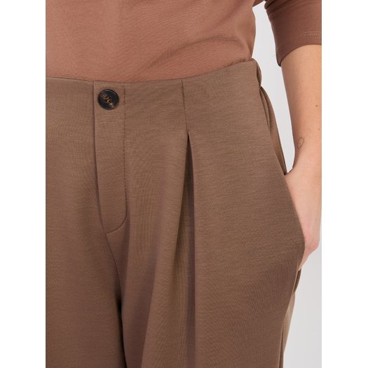 Spodnie-IT-SP-9995.16P-brązowy 4