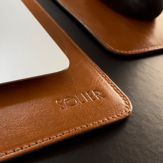 LEATHER KEYCHAIN SOLIER SA02 CAMEL 3