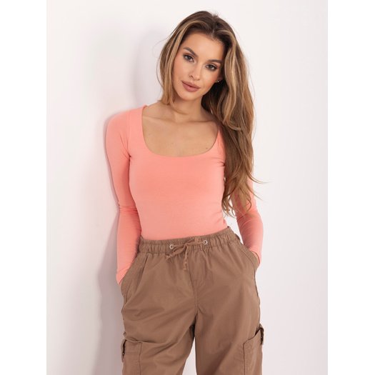 Bluzka-RV-BZ-A1193.26-brzoskwiniowy
