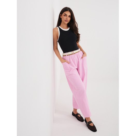 Spodnie-IT-SP-FL9665.78-jasny r&oacute;żowy