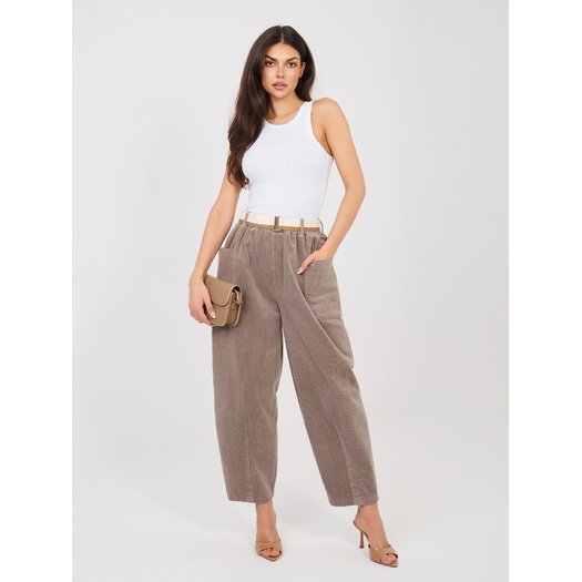 Spodnie-IT-SP-FL9665.78-ciemny bezowy 3