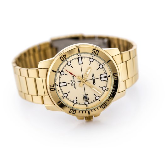 CASIO MEN S WATCH MTP-VD01G-9E (zd185d) + BOX