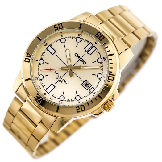 CASIO MEN S WATCH MTP-VD01G-9E (zd185d) + BOX