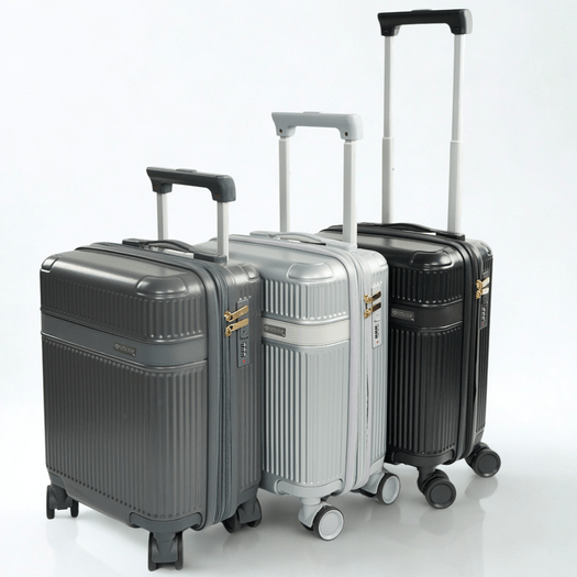 SUITCASE M 24   STL945 ABS DARK GREY
