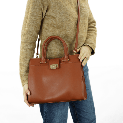 Torba weekendowa podr&oacute;żna sk&oacute;rzana Solier SL39 Astrin czarna 6