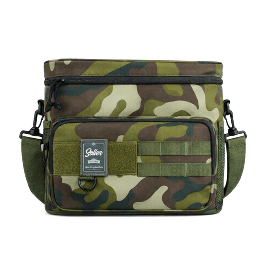 Torba weekendowa podr&oacute;żna sk&oacute;rzana Solier SL39 Astrin czarna