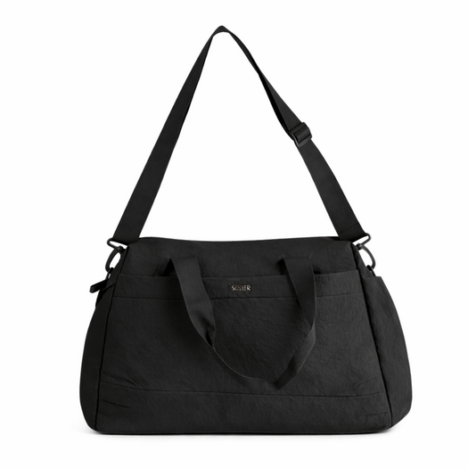 Women&rsquo;s Fabric Sports Fitness Bag Solier FB54 Eloa &ndash; Black 6