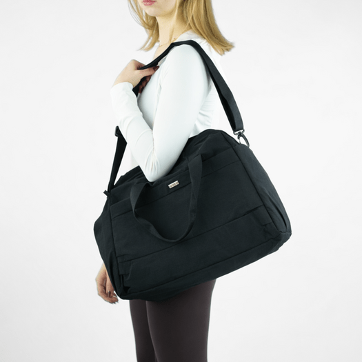 Women&rsquo;s Fabric Sports Fitness Bag Solier FB54 Eloa &ndash; Black 4