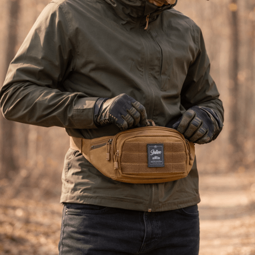 Tactical Waist Bag Solier SV28 Cravo &ndash; Khaki 2