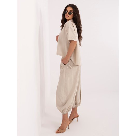 Spodnie-IT-SP-FL10309-1.02-beżowy 2