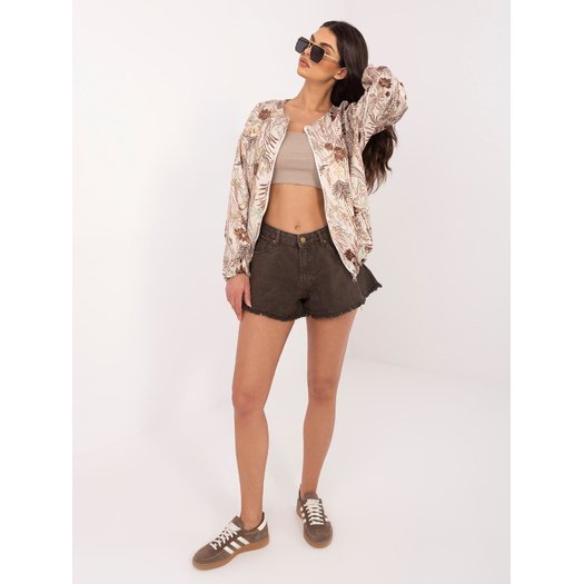 Kurtka-IT-KR-FL10357.15-brązowy 2