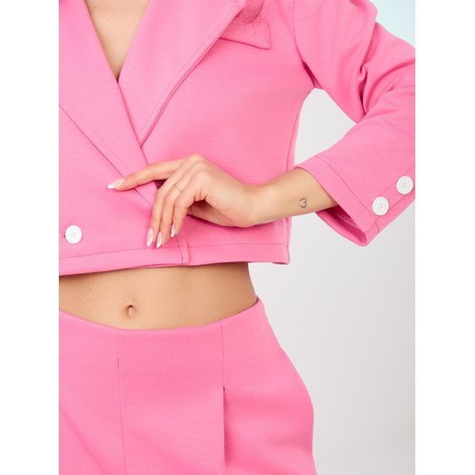 Spodnie dresowe-IT-DR-22255.83-ciemny r&oacute;żowy 4