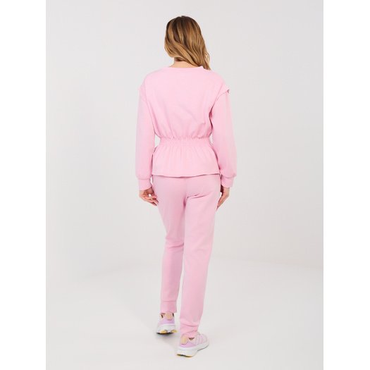 Spodnie dresowe-IT-DR-22239.94-jasny r&oacute;żowy 4