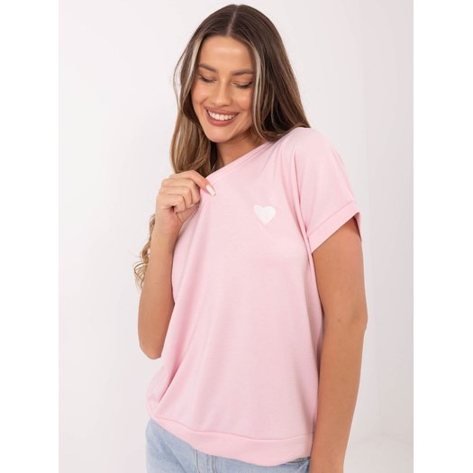 Bluzka-RV-BZ-A1259.01P-jasny r&oacute;żowy 4