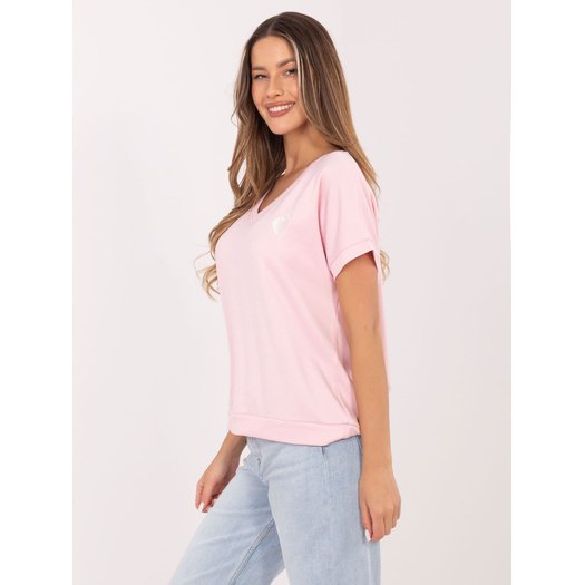 Bluzka-RV-BZ-A1259.01P-jasny r&oacute;żowy 3