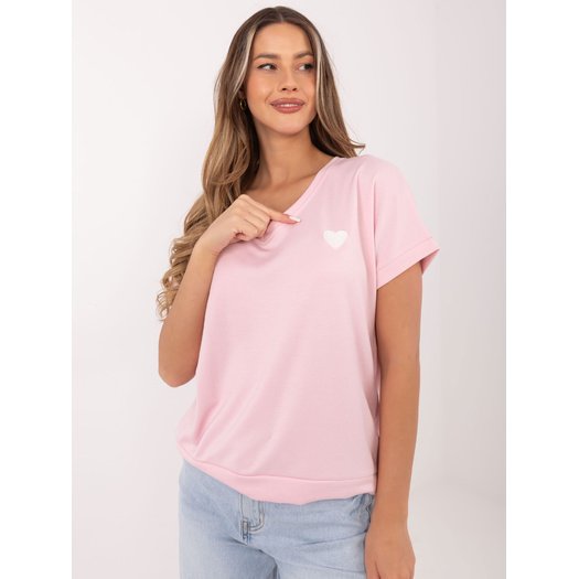 Bluzka-RV-BZ-A1259.01P-jasny r&oacute;żowy 5