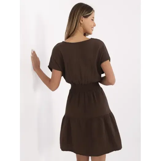 Sukienka-MI-SK-92160.00-ciemny brązowy 3