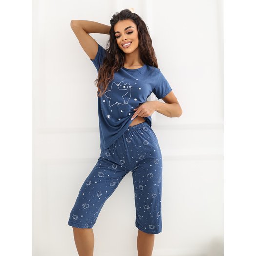 Piżama-DU-PI-FP-301.76-granatowy 5