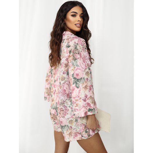 Szorty-IT-SN-FL8757-1.30-ciemny r&oacute;żowy