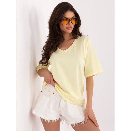 T-shirt-RV-BZ-A1268.18-jasny ż&oacute;łty