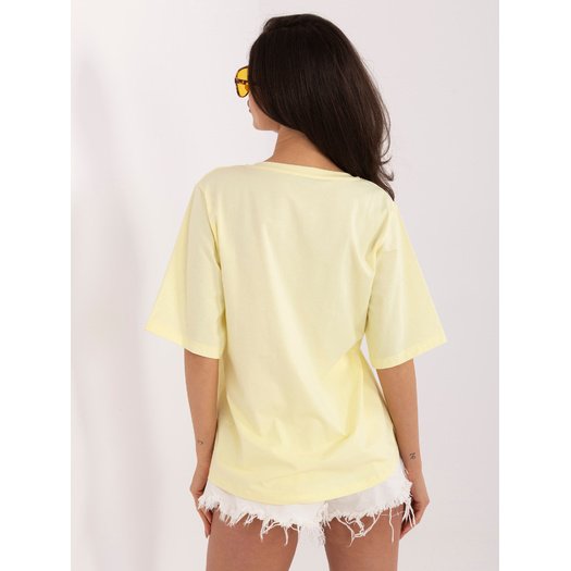 T-shirt-RV-BZ-A1268.18-jasny ż&oacute;łty 3