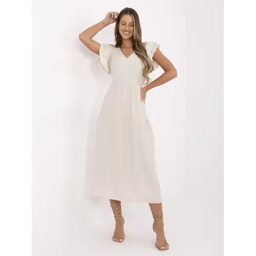 Sukienka-MI-SK-A2489.21-jasny beżowy 2