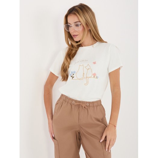 T-shirt-IR-TS-R2766.60-ecru 1
