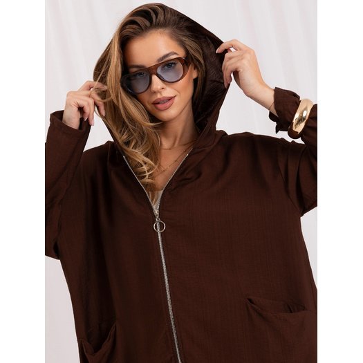 Bluza-IT-BL-10362.24-ciemny brązowy 1