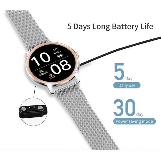 Rubicon RNBE66 WOMEN S SMARTWATCH - OWN dial (sr014b)