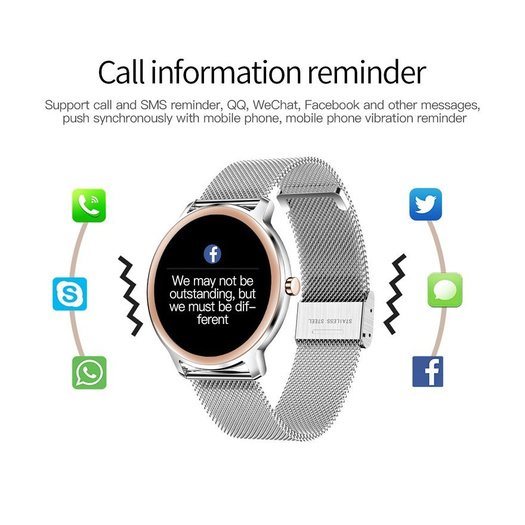 Rubicon RNBE66 WOMEN S SMARTWATCH - OWN dial (sr014b)