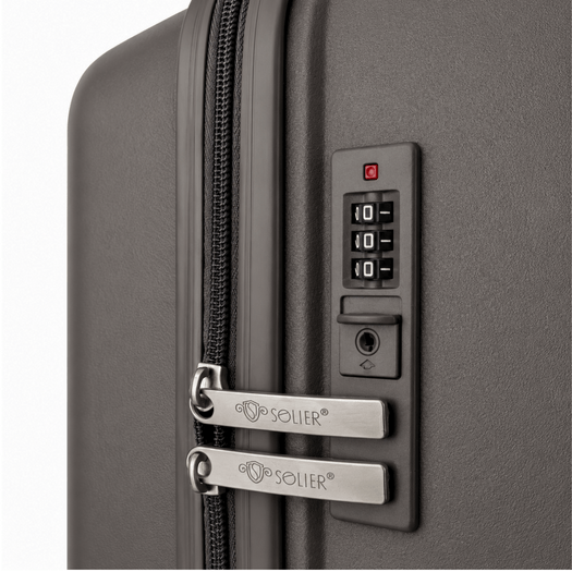 SUITCASE M 24   STL945 ABS DARK GREY 6