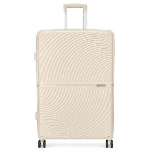 Large Solier XL TORIDE 27  Beige PP Suitcase