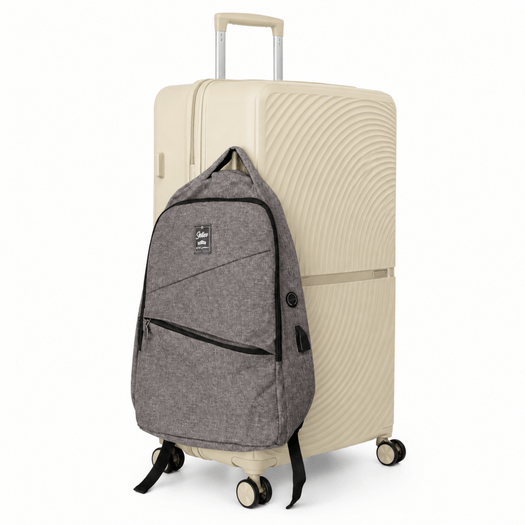 Large Solier XL TORIDE 27  Beige PP Suitcase