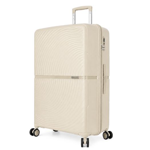 Large Solier XL TORIDE 27  Beige PP Suitcase