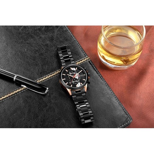 Laikrodis vyrams CURREN 8325 (zc021b) - Chronografas