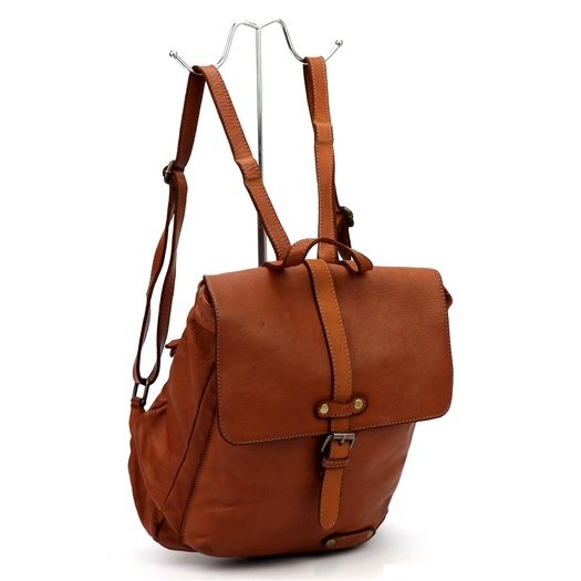 Women's genuine leather backpack VS 053