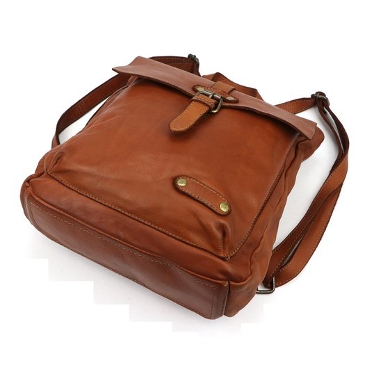 Women's genuine leather backpack VS 053