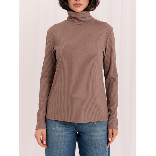 Bluzka-LK-BZ-510155.75-ciemny bezowy
