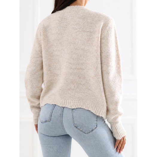 Sweter-IR-SW-RR986.22-jasny beżowy