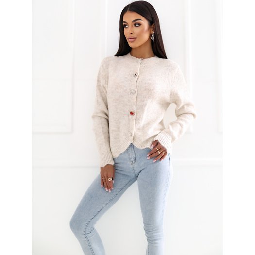 Sweter-IR-SW-RR986.22-jasny beżowy