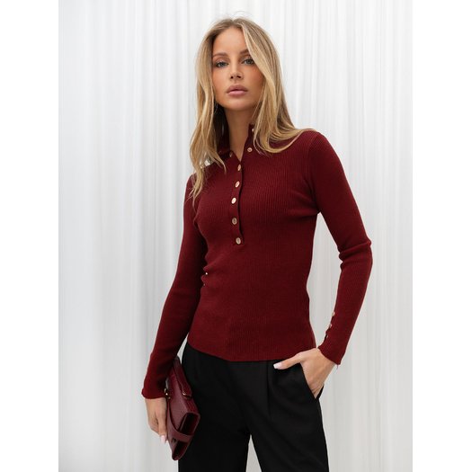 Sweter-IR-SW-57910.03-bordowy