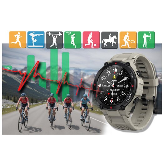 SMARTWATCH MĘSKI GRAVITY GT7-4 - WYKONYWANIE POŁĄCZEŃ (sg016d)