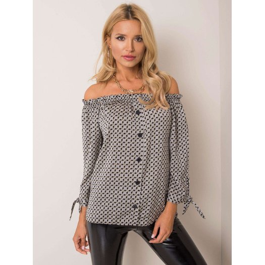 Palaidinė-D52211W10987B-juoda ir balta