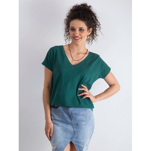 T-shirt-RV-TS-4832.35P-ciemny zielony