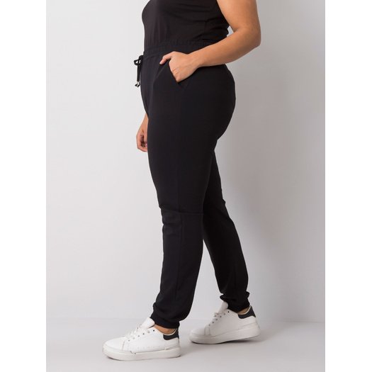 Spodnie dresowe-RV-DR-6301.88-czarny 1