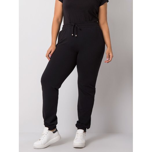 Spodnie dresowe-RV-DR-6301.88-czarny 2