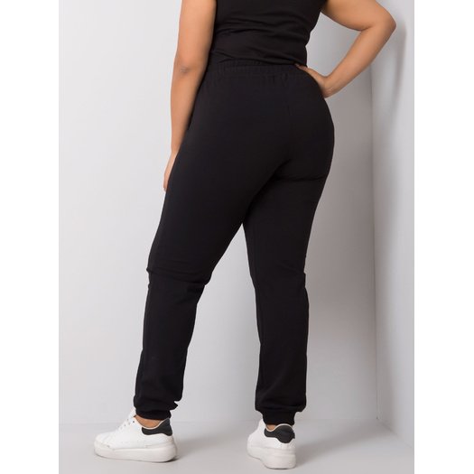 Spodnie dresowe-RV-DR-6301.88-czarny 3
