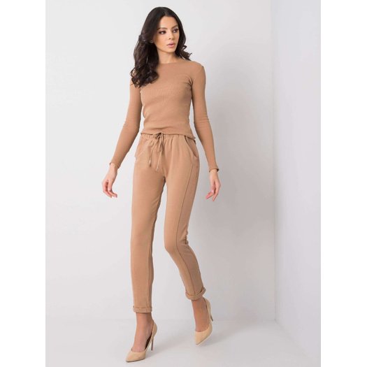 Sportinės kelnės-RV-DR-3589.07X-camel